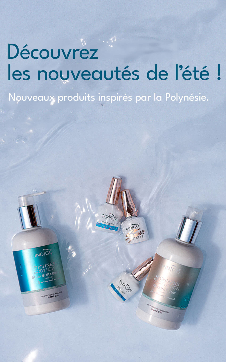 Collection Été Polynésie - Indigo Nails France