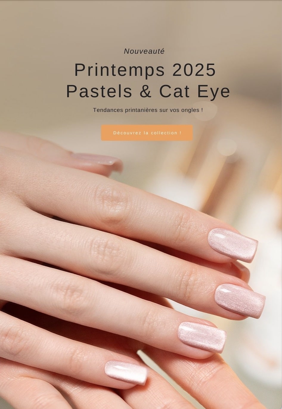 Tendances Printemps 2025 - Collection Pastels & Cat Eye - Indigo Nails France