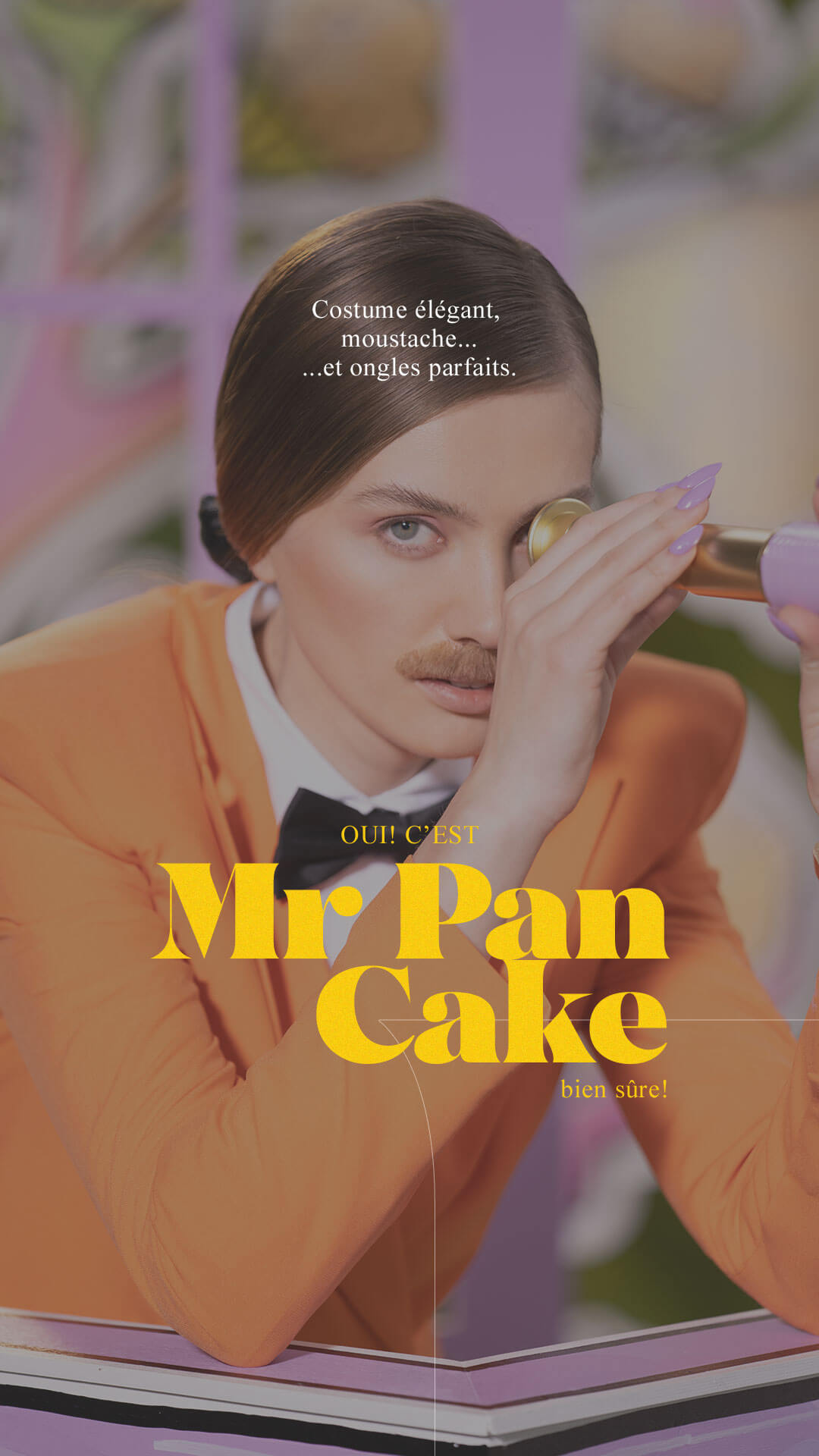 Mr pan cake Indigo Nails